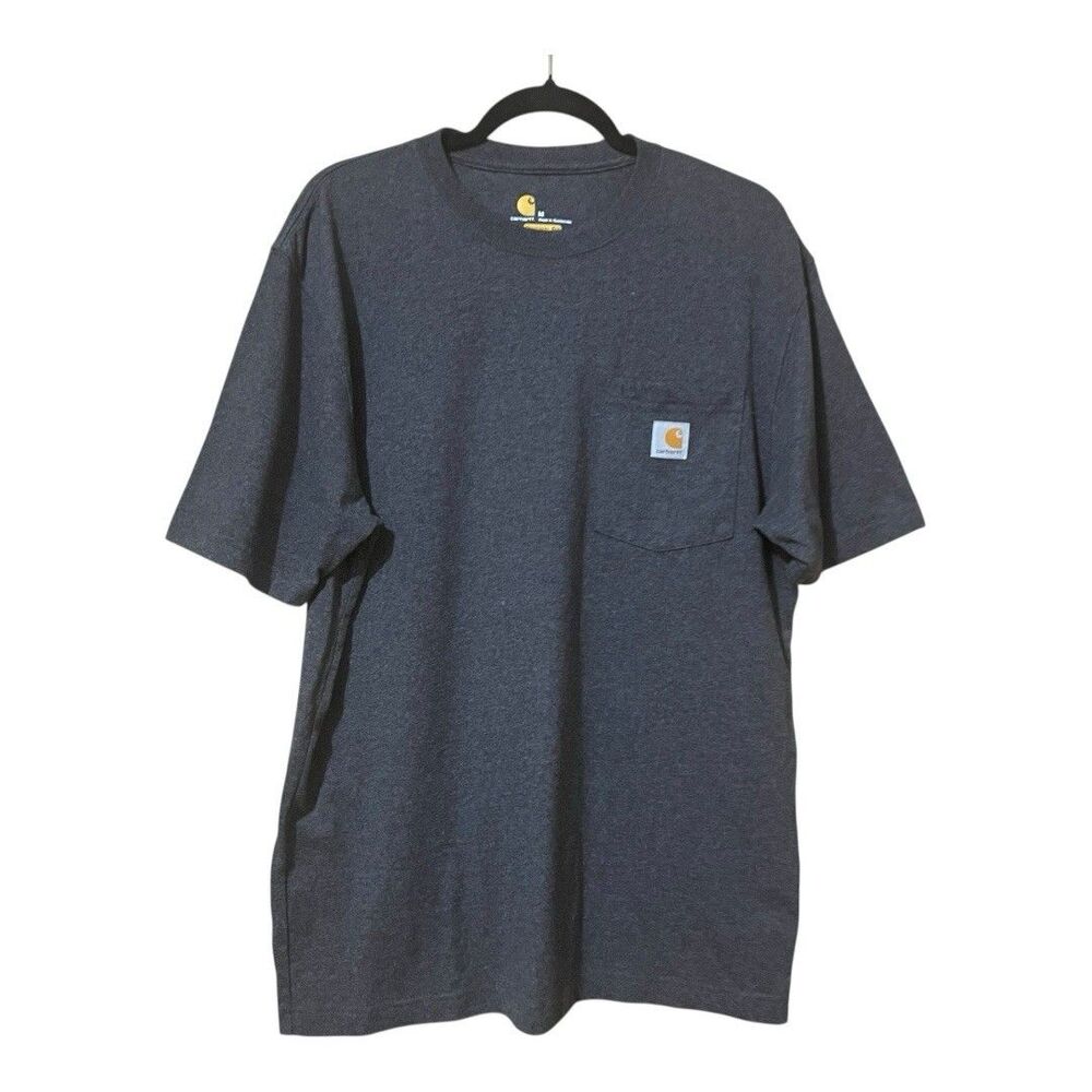 Carhartt Mens Size Medium Original Fit Gray Short Sleeve T-Shirt
